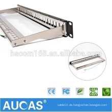 AMP FTP 24 Port RJ45 Anti-Staub-Patch-Panel / systimax Porzellan Fabrik Preis heißer Verkauf 19 &quot;1U cat6 Telefon rj11 Patch Panel /